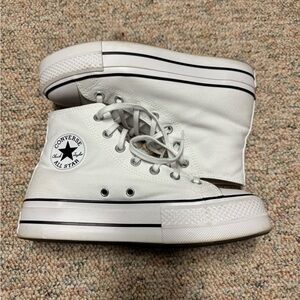 High top platform converse